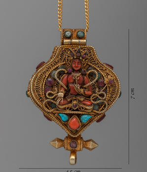 Buddha Locket Gold | Carry Enlightened Presence Everywhere