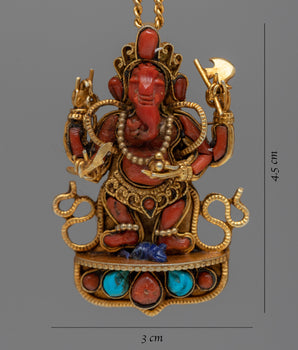 Lord Ganesh Locket | Sacred Elephant God Locket