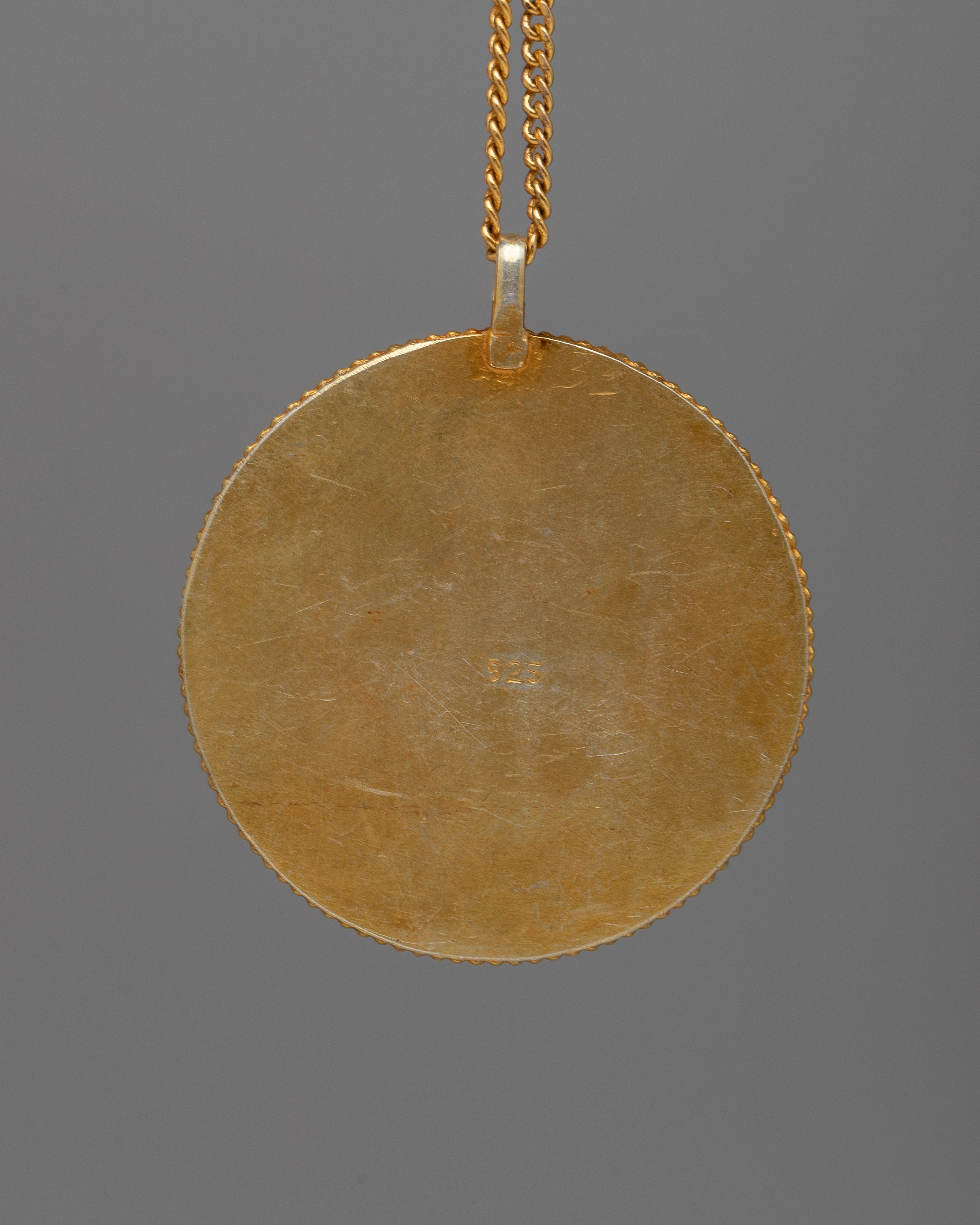 Kamal Lotus Silver Locket | Symbolic Flower Design for Meditation Jewelry