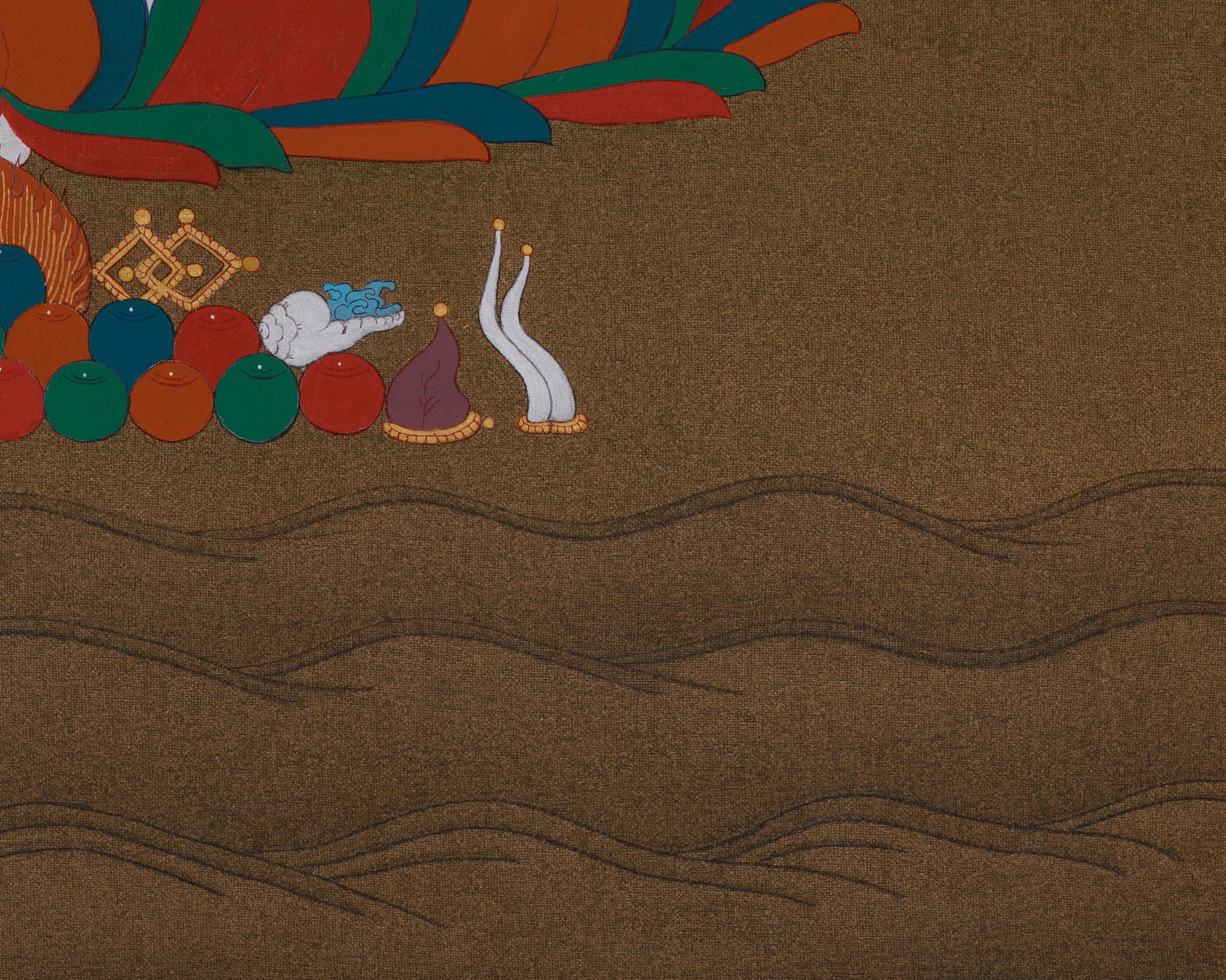 Medicine Buddha Sacred Art | A Masterpiece of Divine Healing and Spiritual Protection