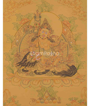 Namtoshe Thangka with Yellow Background 