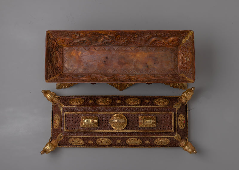 Copper Incense Burner Set | Elegant Home Fragrance Box