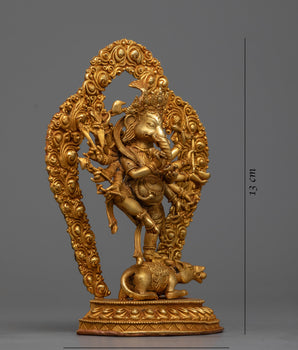 Standing Machine Made Ganesh Statue | Symbol of Success and Good Fortune