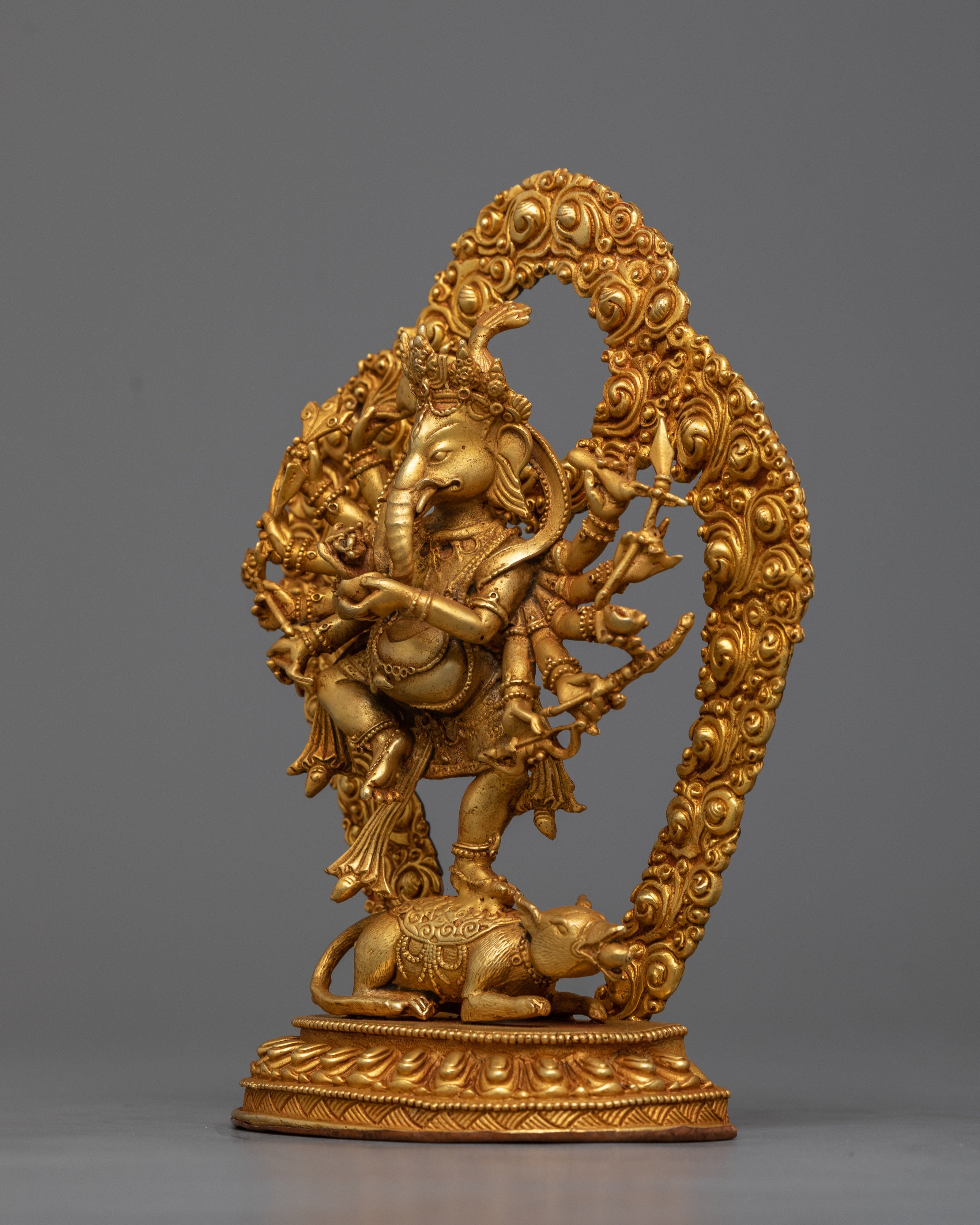Standing Machine Made Ganesh Statue | Symbol of Success and Good Fortune