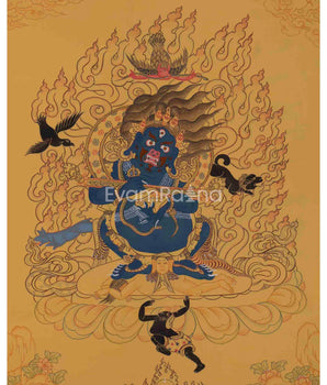 Sakya Mahakala Thangka
