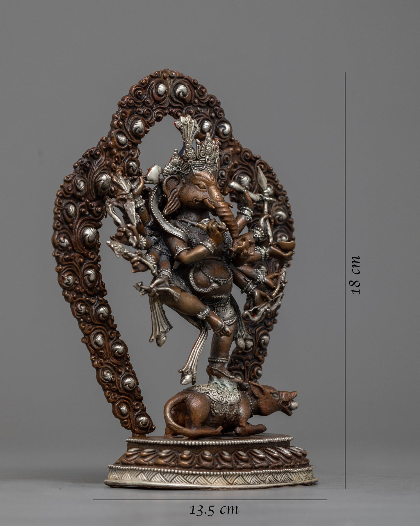 Dancing Machine Made Ganesha Statue | Deity of Good Luck and Fortune