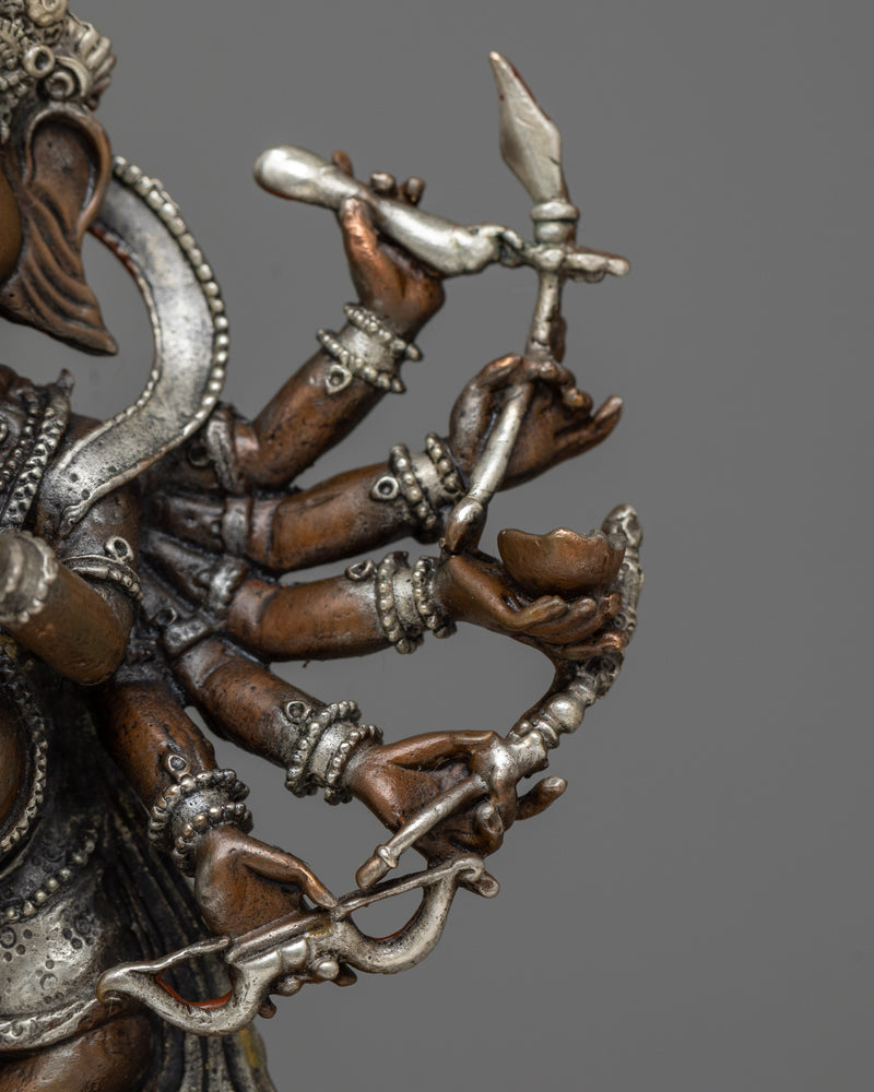 Dancing Machine Made Ganesha Statue | Deity of Good Luck and Fortune