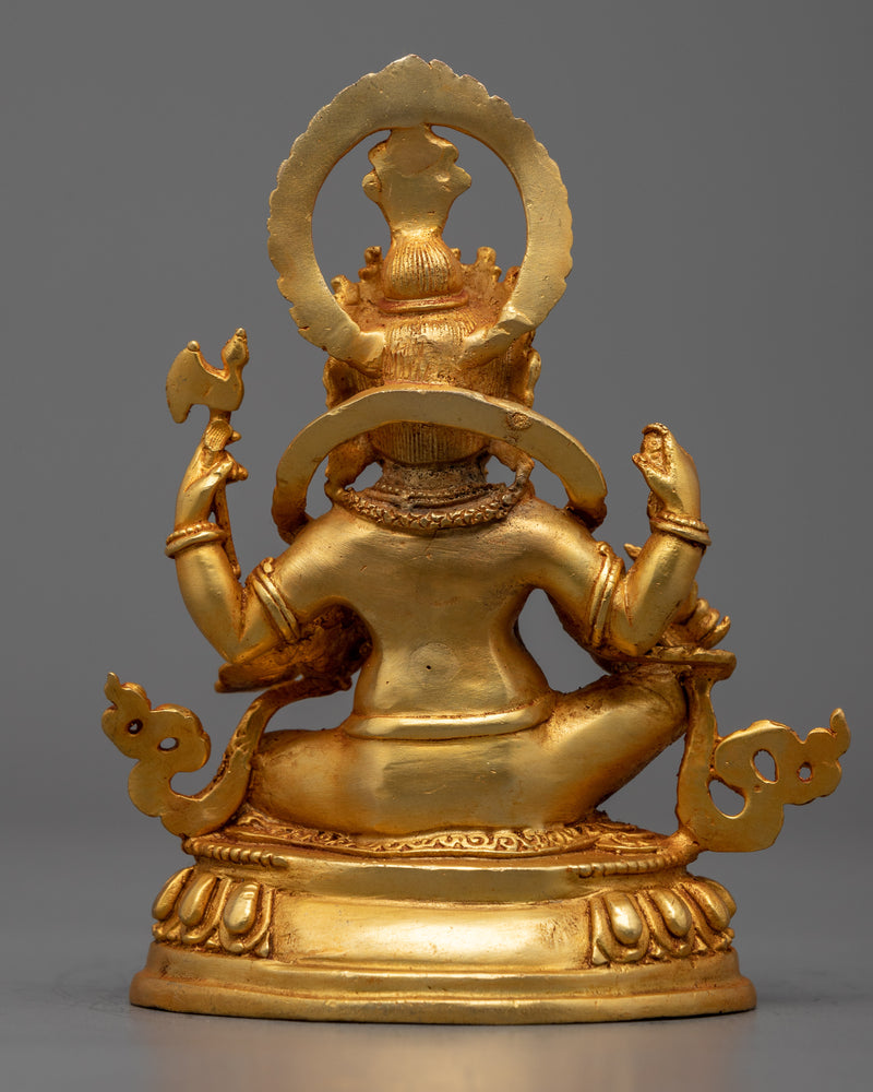Sitting Lord Ganesh Statue | Machine-Made Hindu Deity