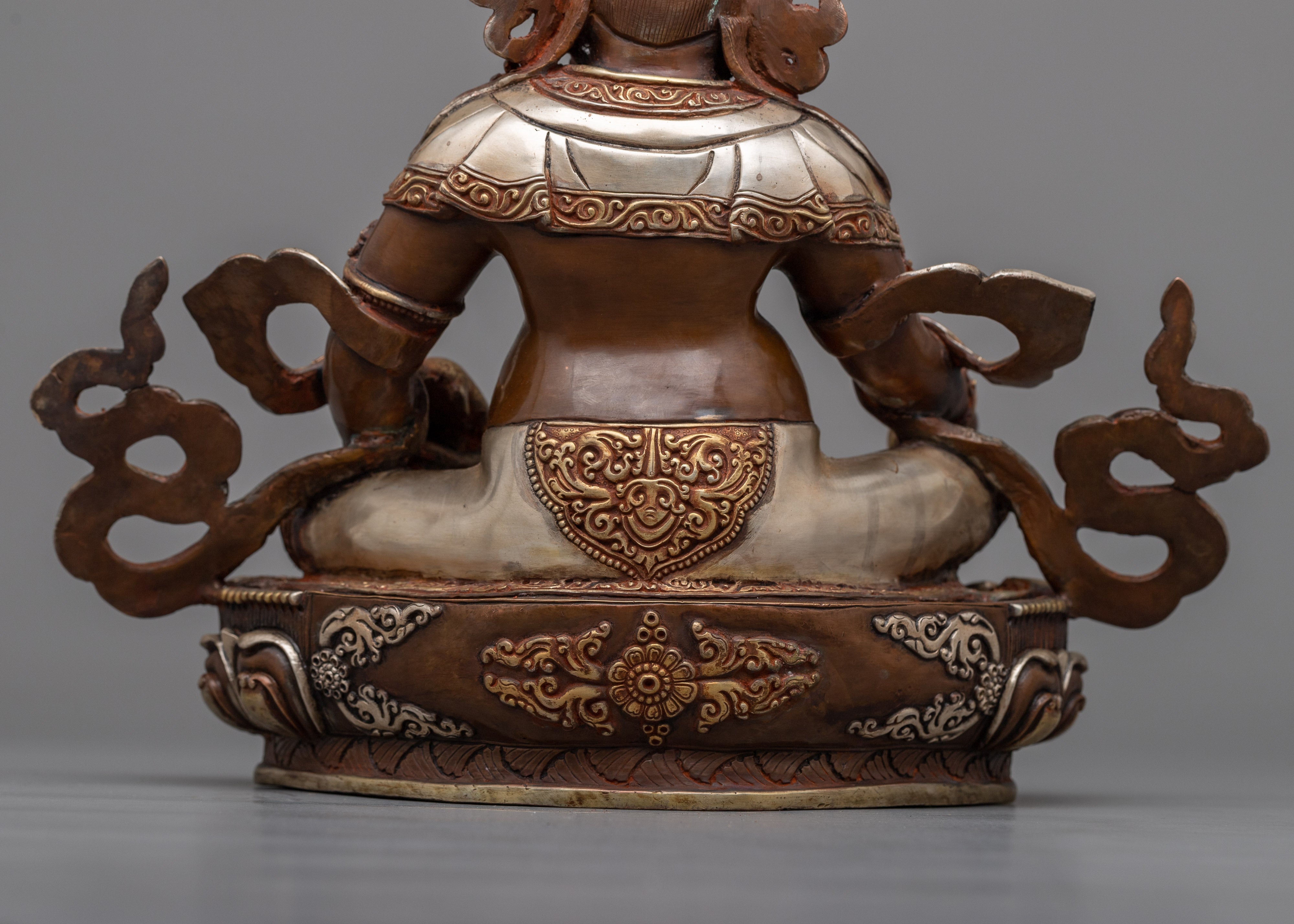 Auspicious Yellow Jambhala Statue | Attract Prosperity with Lord Dzambhala