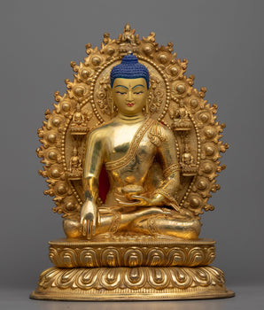 serene shakyamuni-buddha