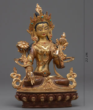 Buy White Tara Statue | Himalayan Traditionally Made Art