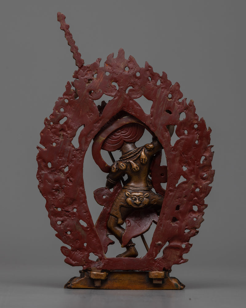 Machine Made Dakini Singhamukha Statue | Depiction of Fierce Female Deity