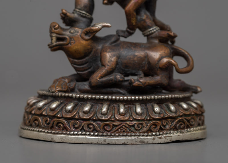 MachineMade Yamantaka With Consort Statue | Symbolizing the Sacred Union of Wisdom