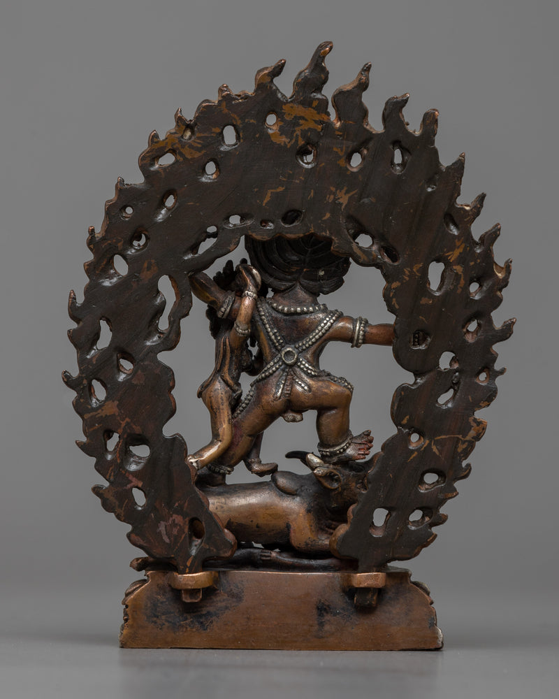 MachineMade Yamantaka With Consort Statue | Symbolizing the Sacred Union of Wisdom