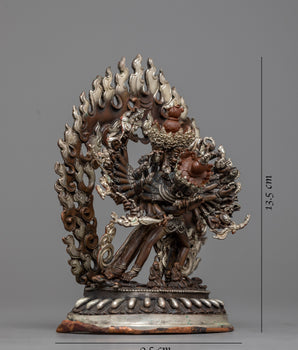 Miniature Kalachakra Statue | Embrace Timeless Wisdom