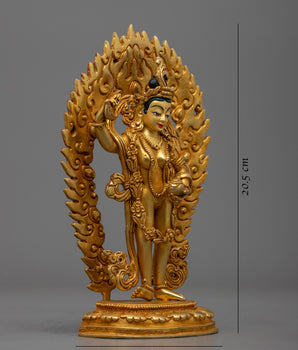 Machine Made Yeshe Tsogyal Statue | Revered Representation of Wisdom and Enlightenment