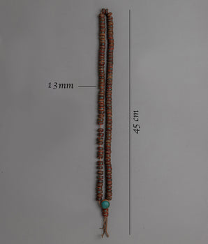 Yak Bone Mala | Handcrafted Beads for Spiritual Connection and Meditation