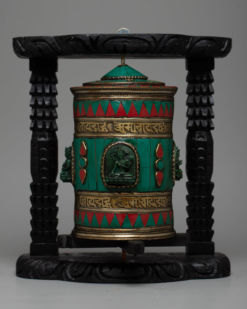 Prayer Wheel Turner | Enhance Your Meditation Ritual