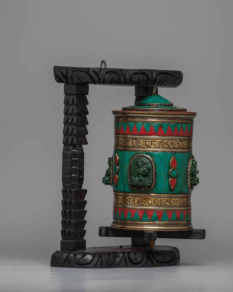 Prayer Wheel Turner | Enhance Your Meditation Ritual