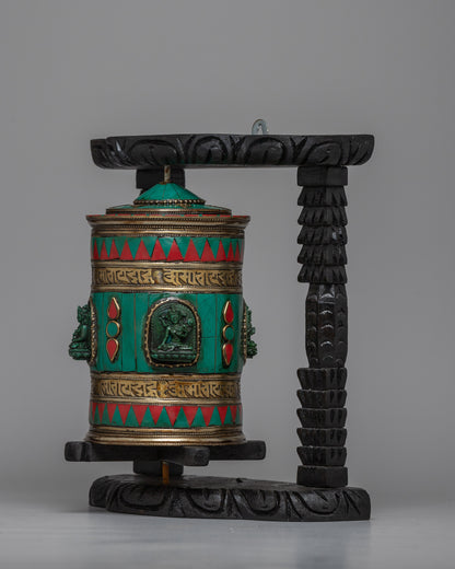 Prayer Wheel Turner | Enhance Your Meditation Ritual