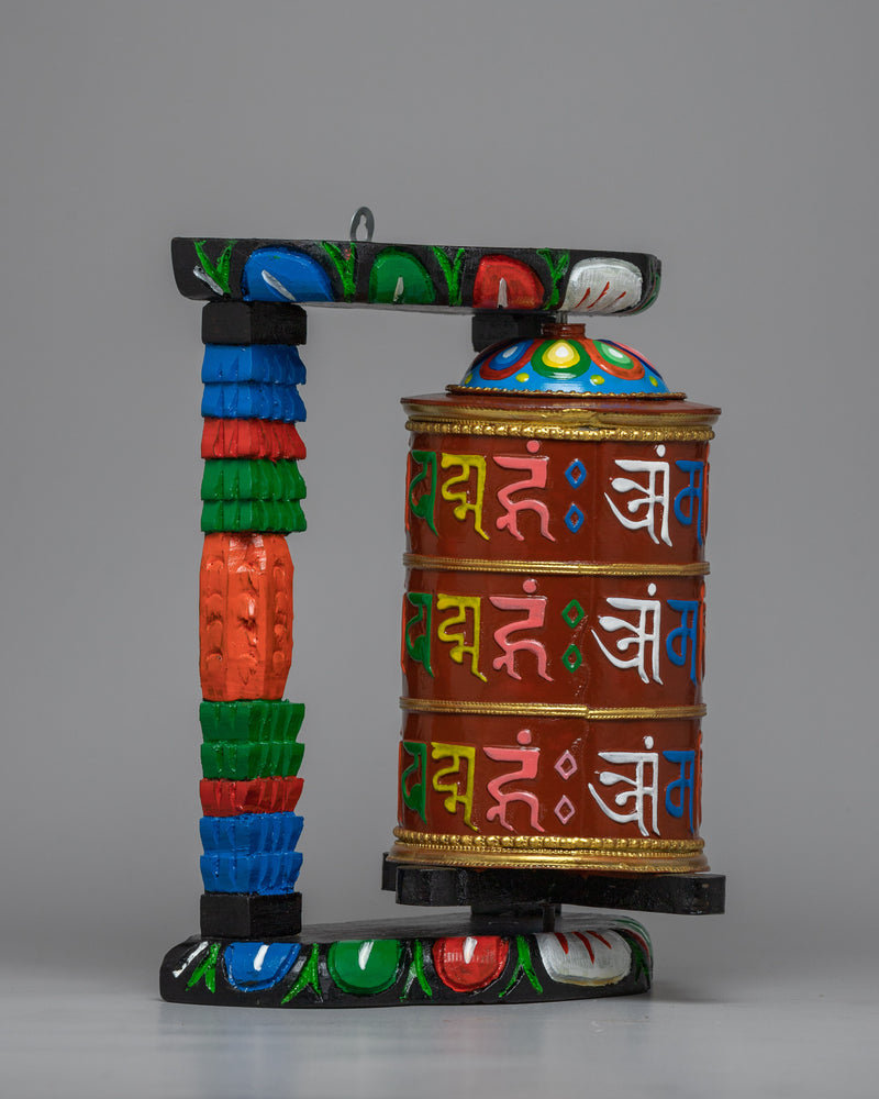 Tibetan Buddhist Prayer Wheel | Buddhist Meditation Spinner