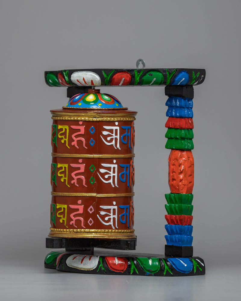 Tibetan Buddhist Prayer Wheel | Buddhist Meditation Spinner