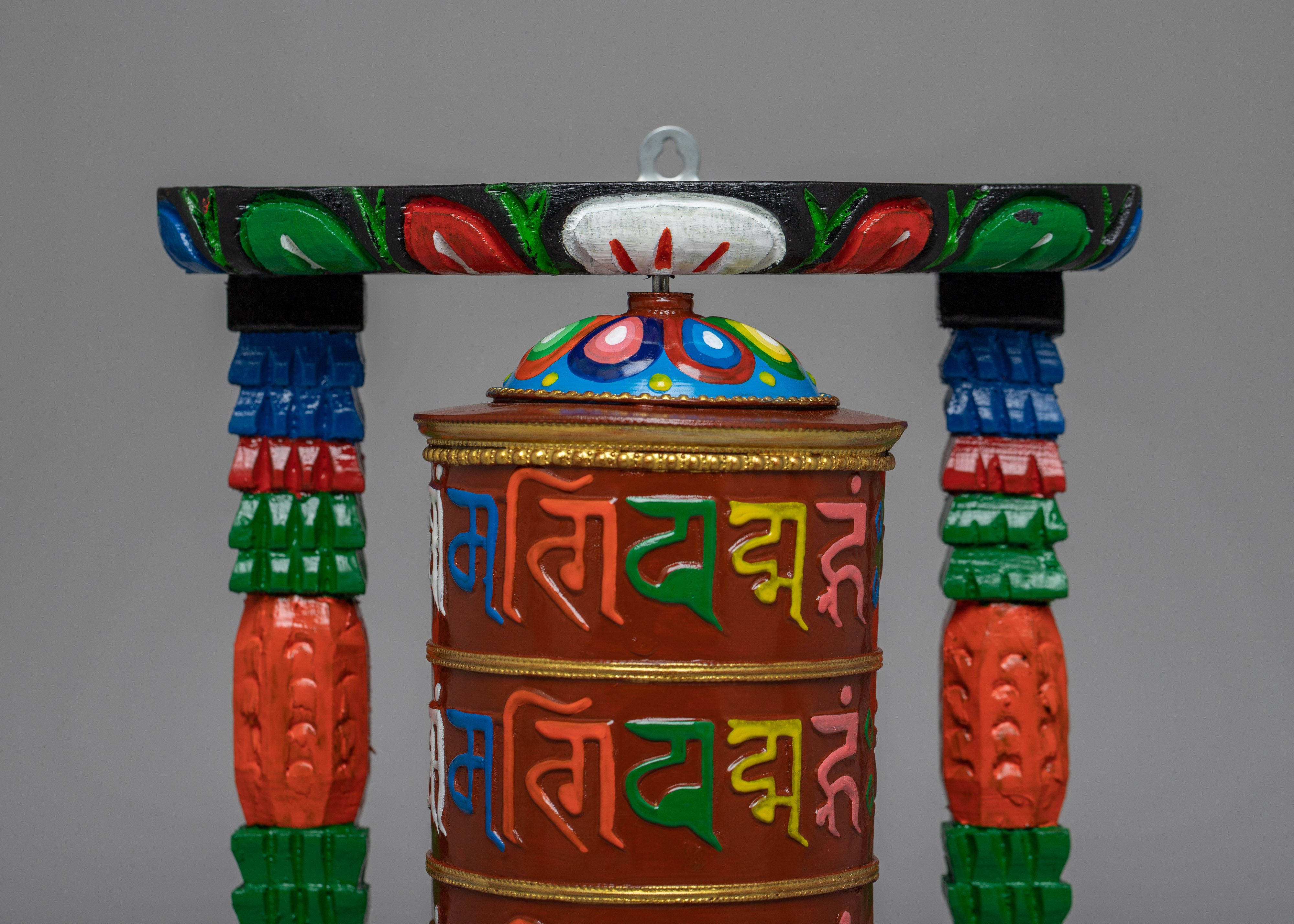 Tibetan Buddhist Prayer Wheel | Buddhist Meditation Spinner