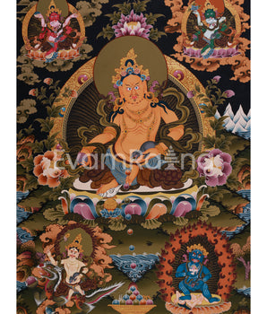 Pancha Dzambhala Thangka