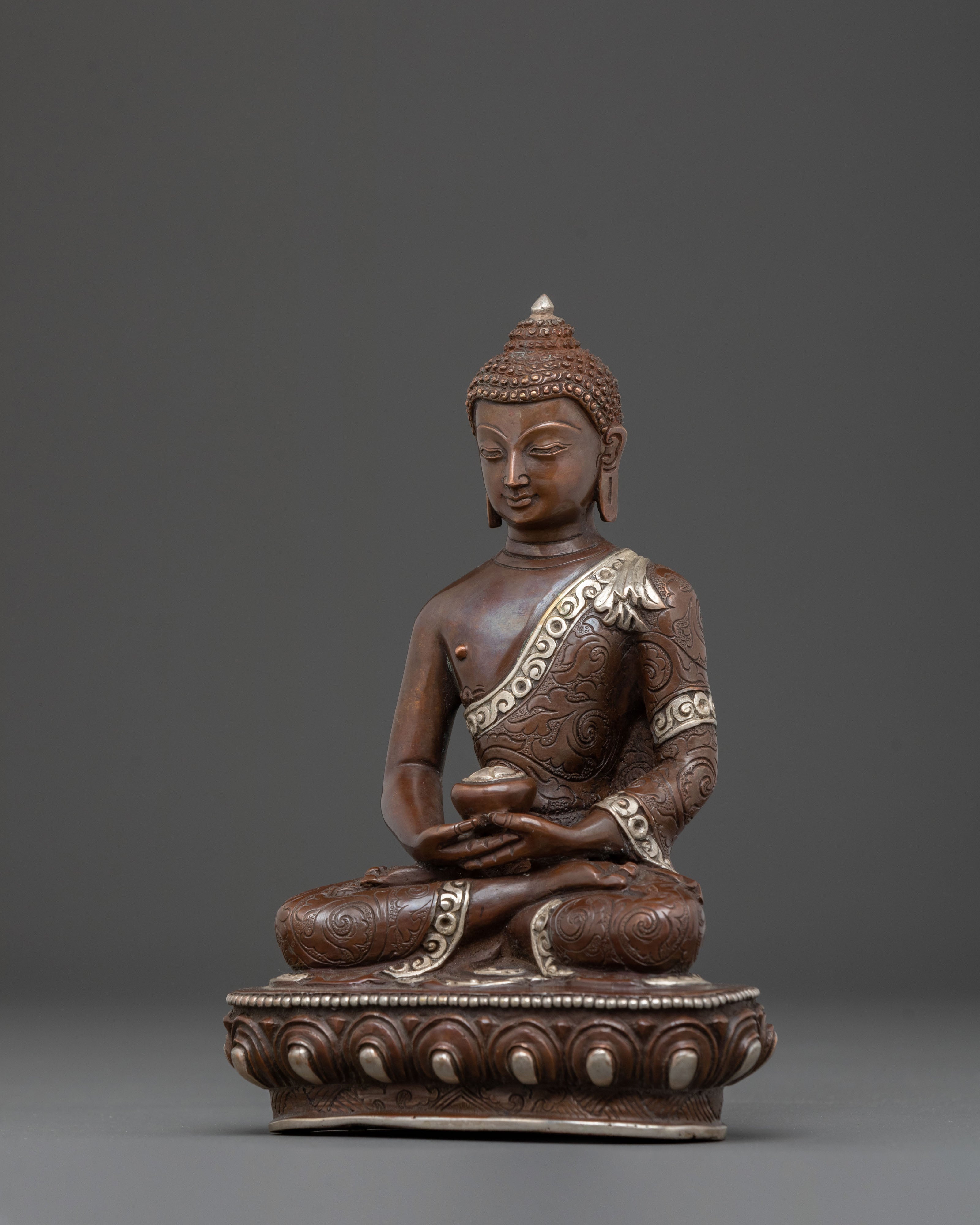 Amitabha Buddha Sculpture for Infinite Light | Buddhist Artwork for Spiritual Growth
