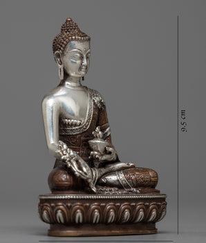 Medicine Buddha Machine Made Statue | Serene Presence in Divine Healing and Compassion