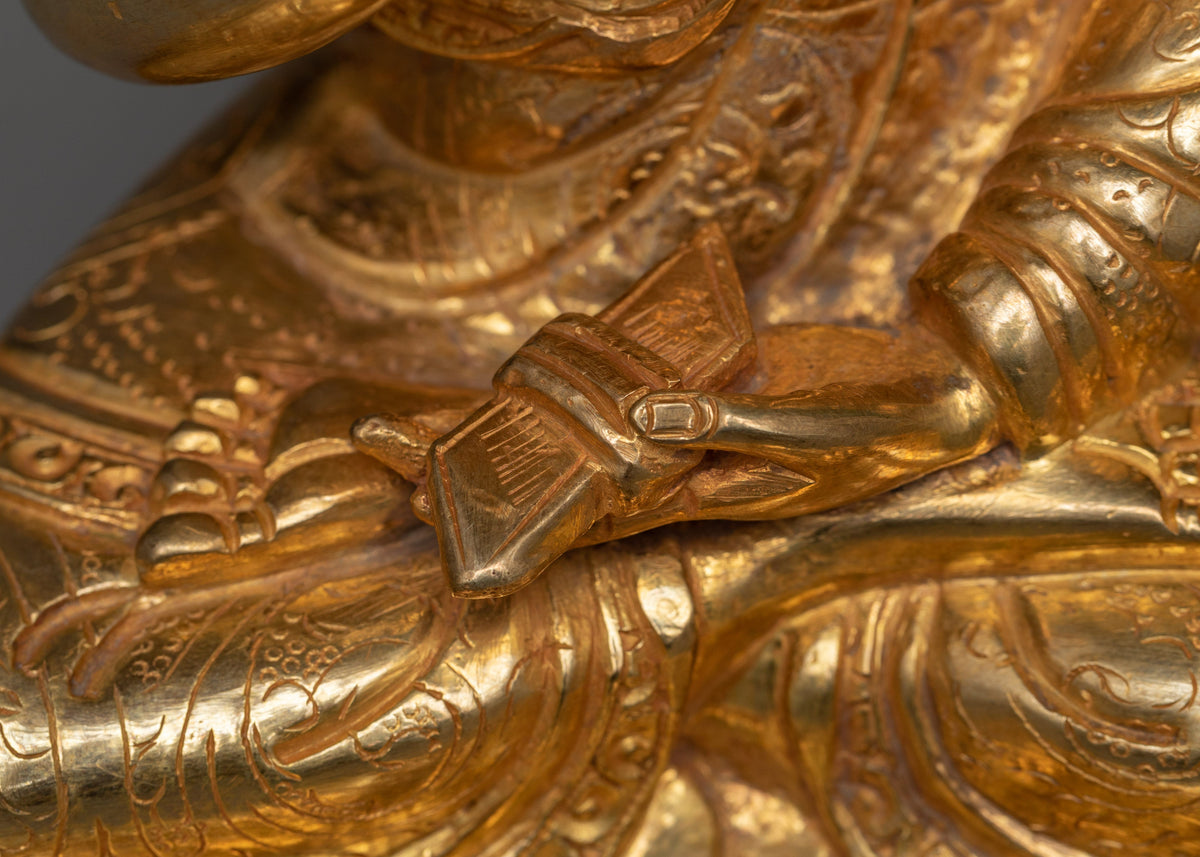 Tsongkhapa with Disciples Statue | Vision of Gelugpa Lineage