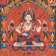 Maa Saraswati Thangka