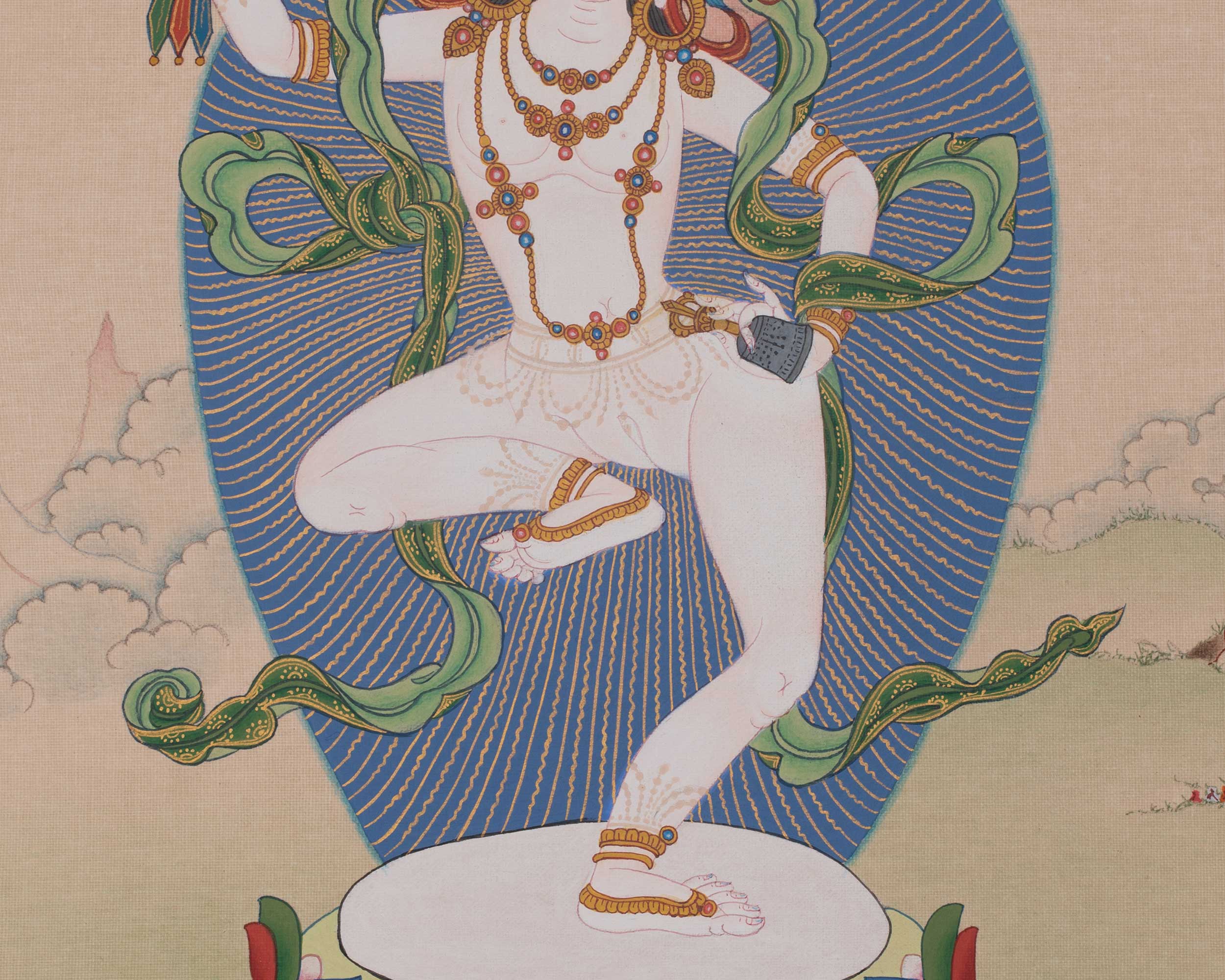 Machig Labdron Buddhist Art | The legendary Founder of The Chöd lineage