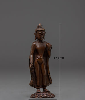 Oxidized Copper Dipankara Buddha