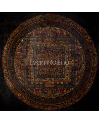 Buddhist Mantra Mandala