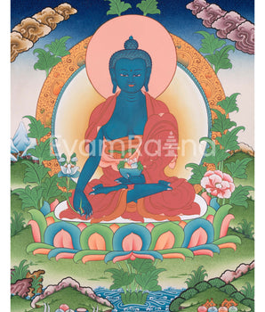 Bhaisajyaguru Thangka Artwork