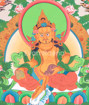 5 Dzambhala Thangka Painting | Lords Of Wealth | Art For Wealth and Abundance