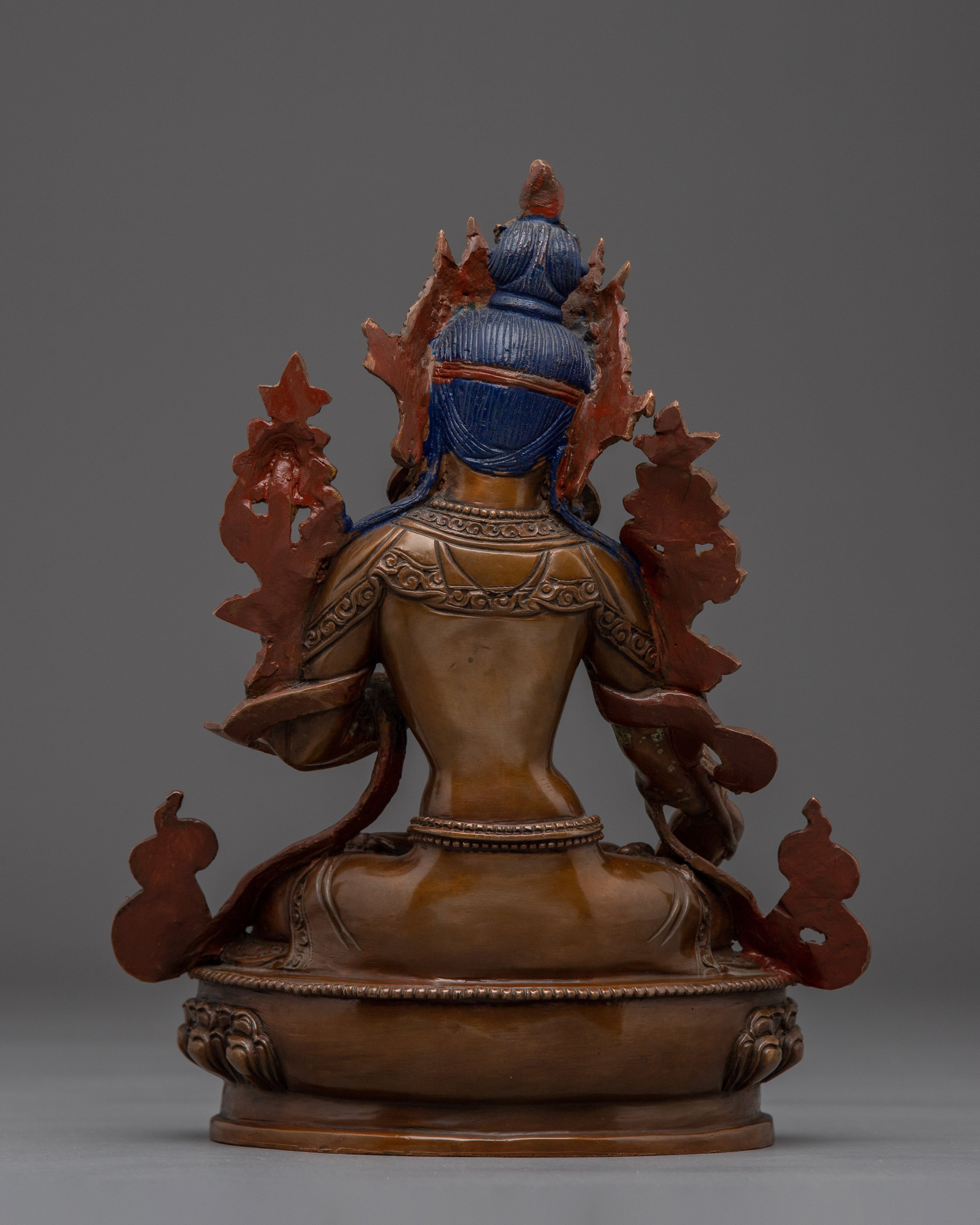 Handmade Sacred Feminine Artwork of White Tara | Bodhisattva of Compassion