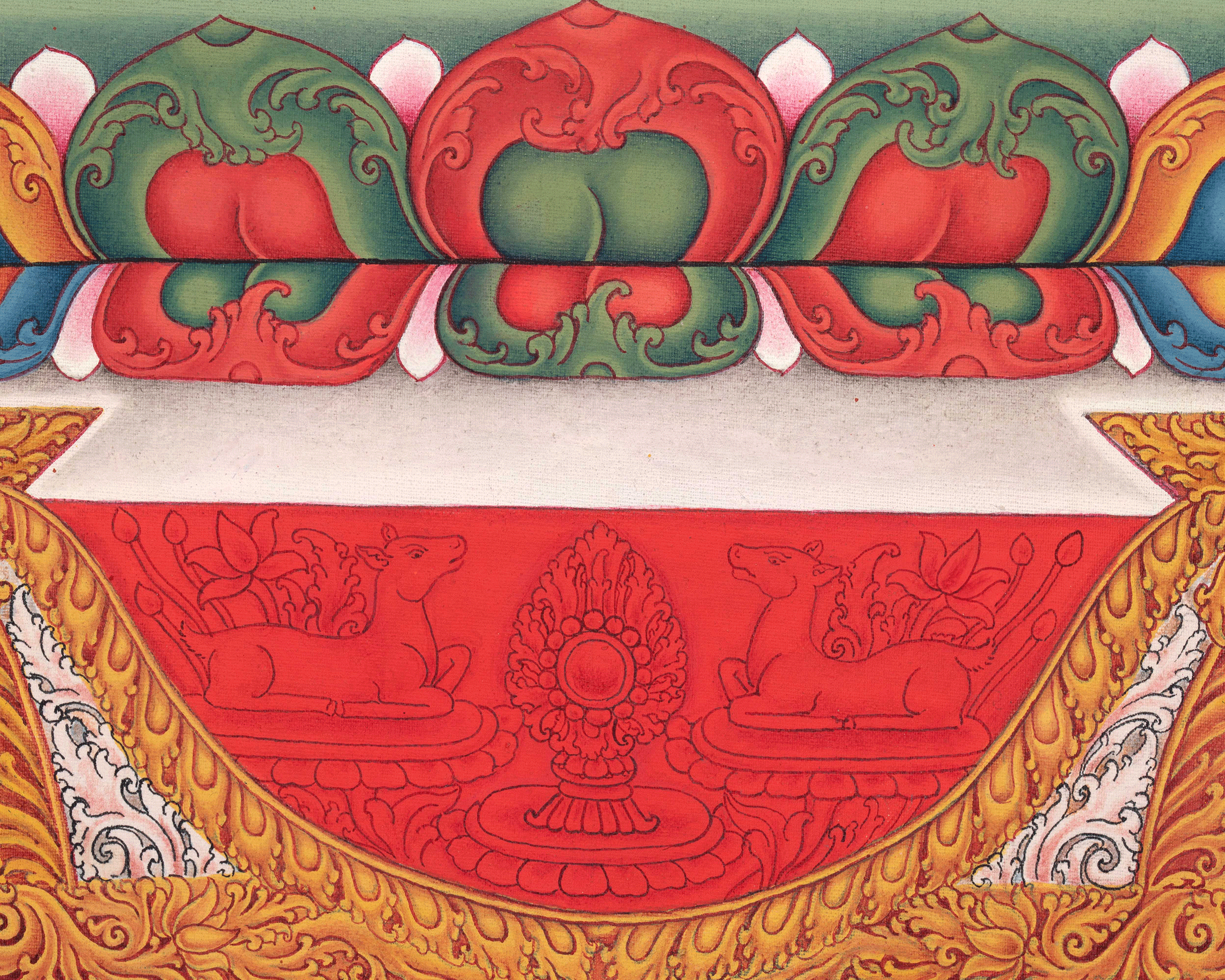 Hand Painted Thangka Of Siddhartha Gautama | Traditional Shakyamuni Buddha Art | Meditative Decor