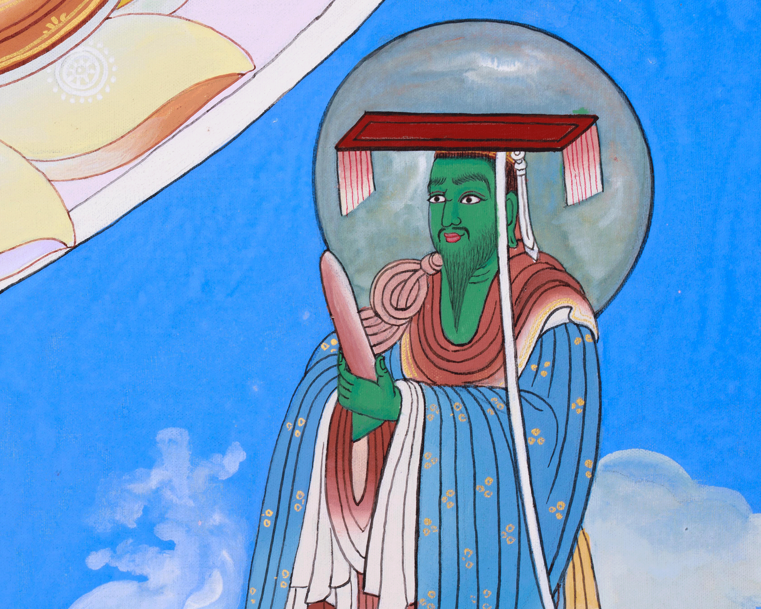 Cundi Thangka, Tantric Buddhist Goddess Art | Religious Art for Mediation