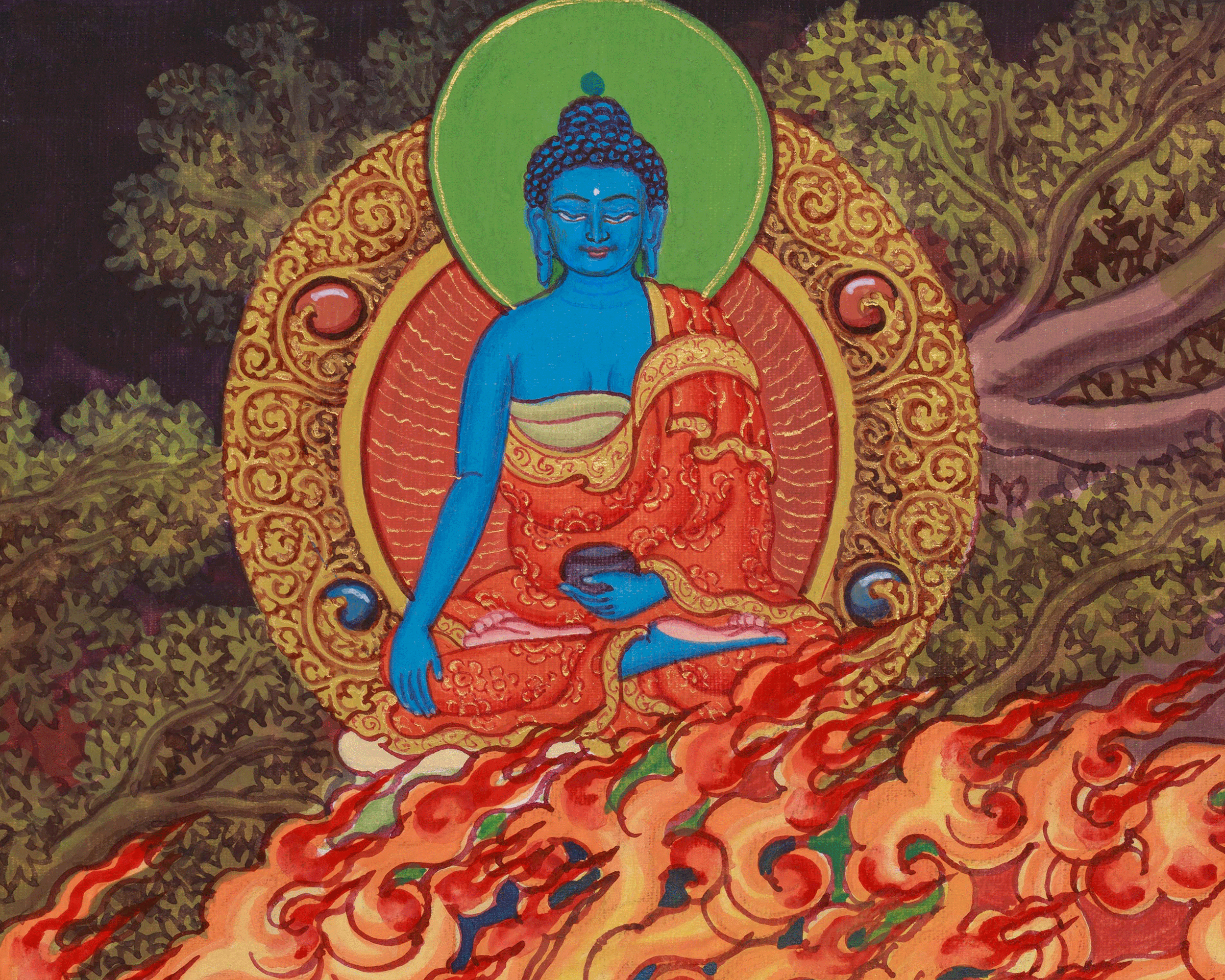 Vajrayogini Dakini Thangka | The Goddess Of Yoga Tantra | Traditional Artwork