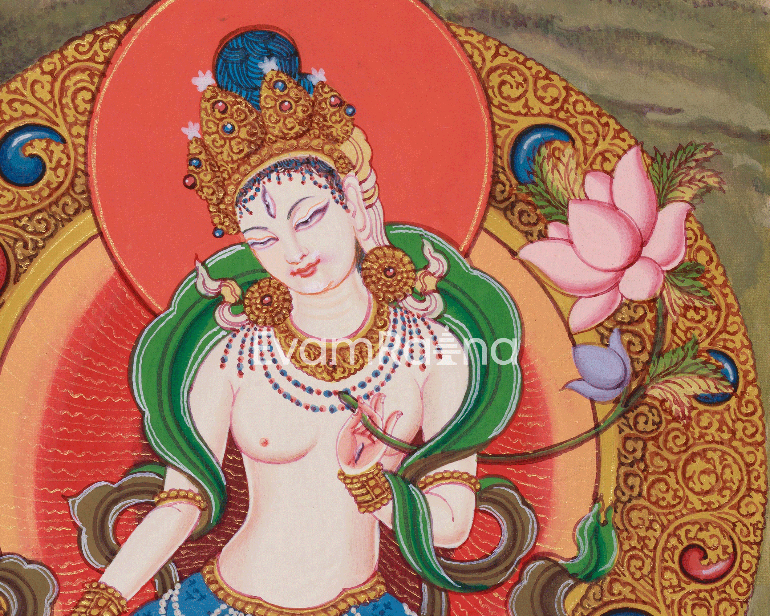 Vajrayogini Dakini Thangka | The Goddess Of Yoga Tantra | Traditional Artwork