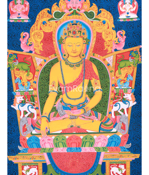 enlightened-dharma-teacher-shakyamuni-buddha-paubha-artwork