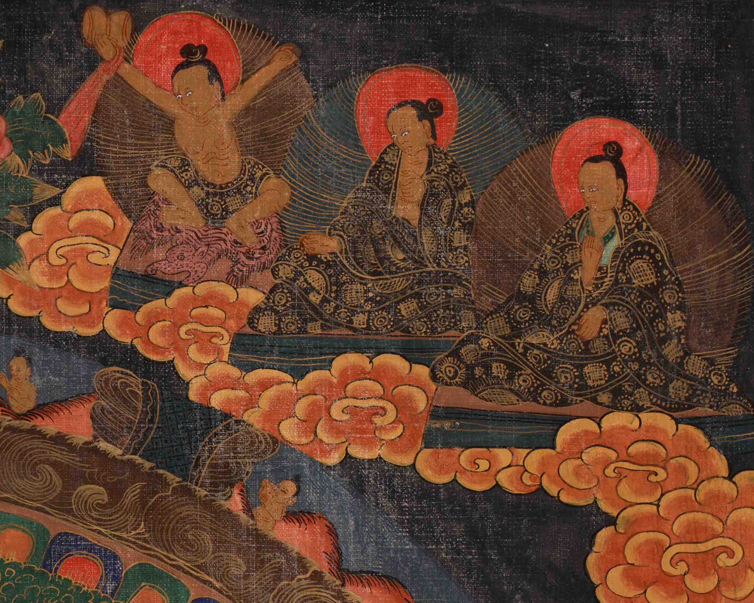 Traditional Deity Mandala Art | Protection, Wisdom, and Spiritual Practice