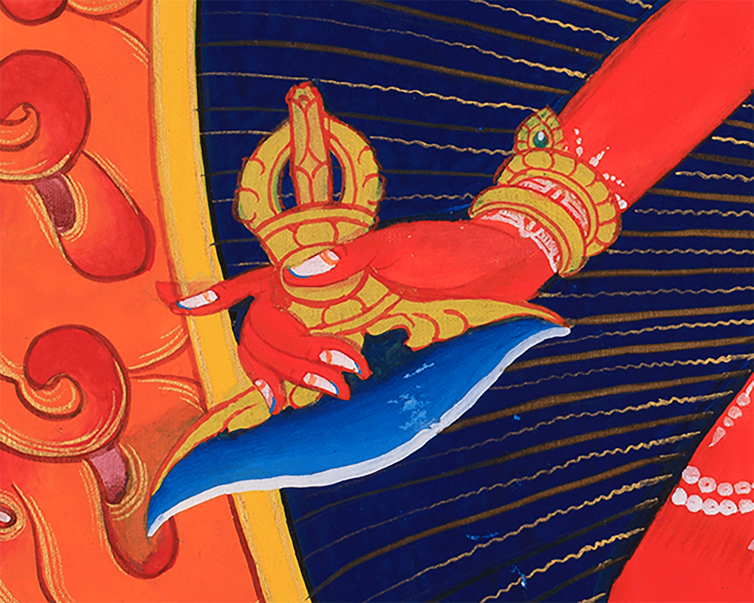 Vajrayogini Red Dakini Thangka | Fierce Wisdom and Empowerment
