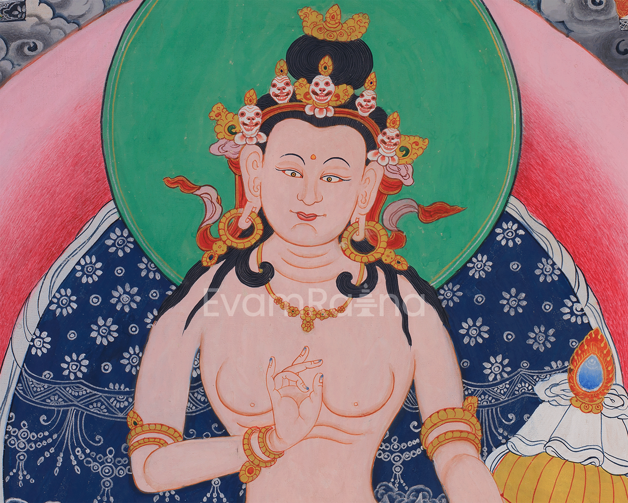 Garab Dorje Thangka | An Inspiring Depiction of the First Dzogchen Master