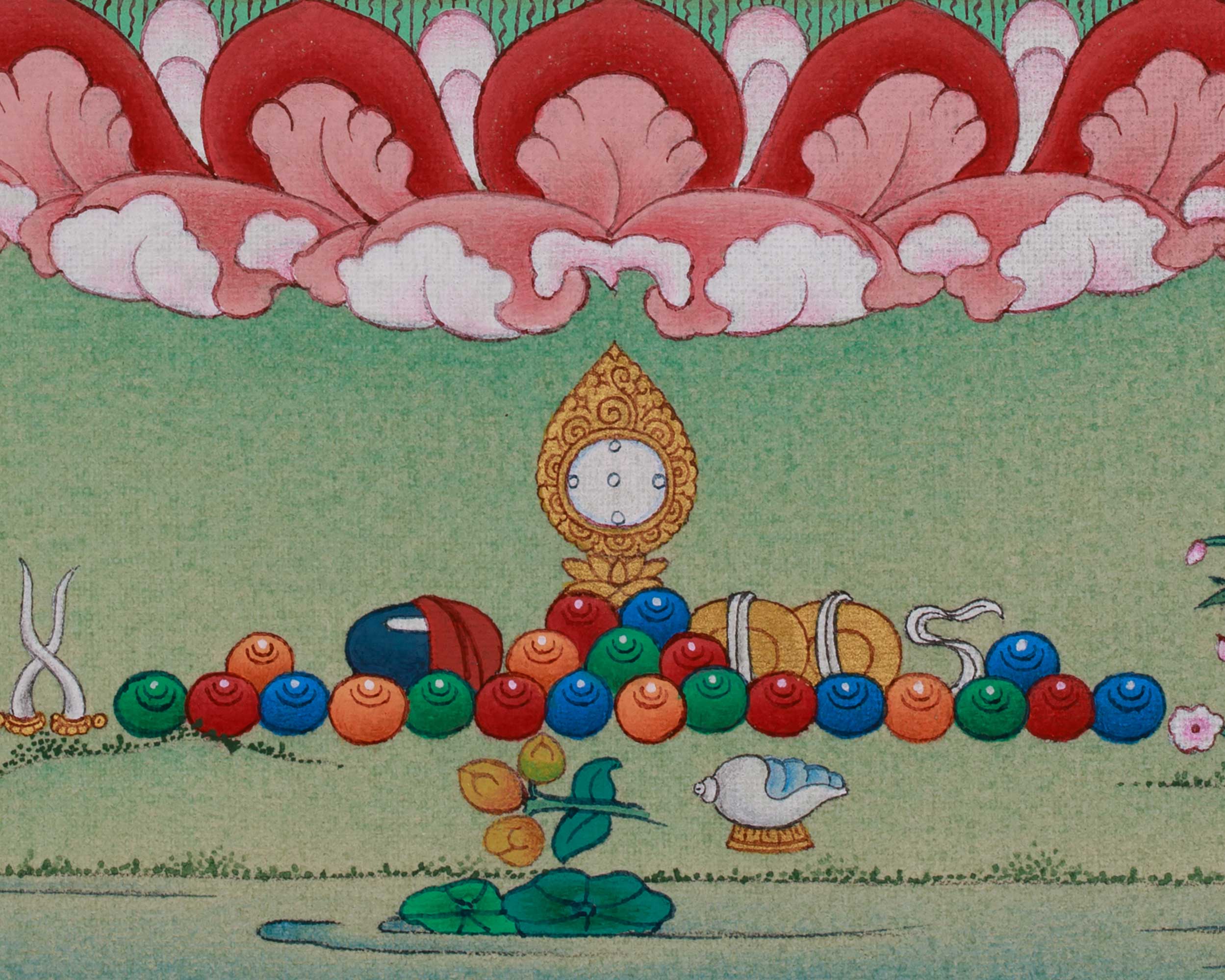 Chenrezig Buddhist Artwork | Compassion Deity | Himalayan Thangka