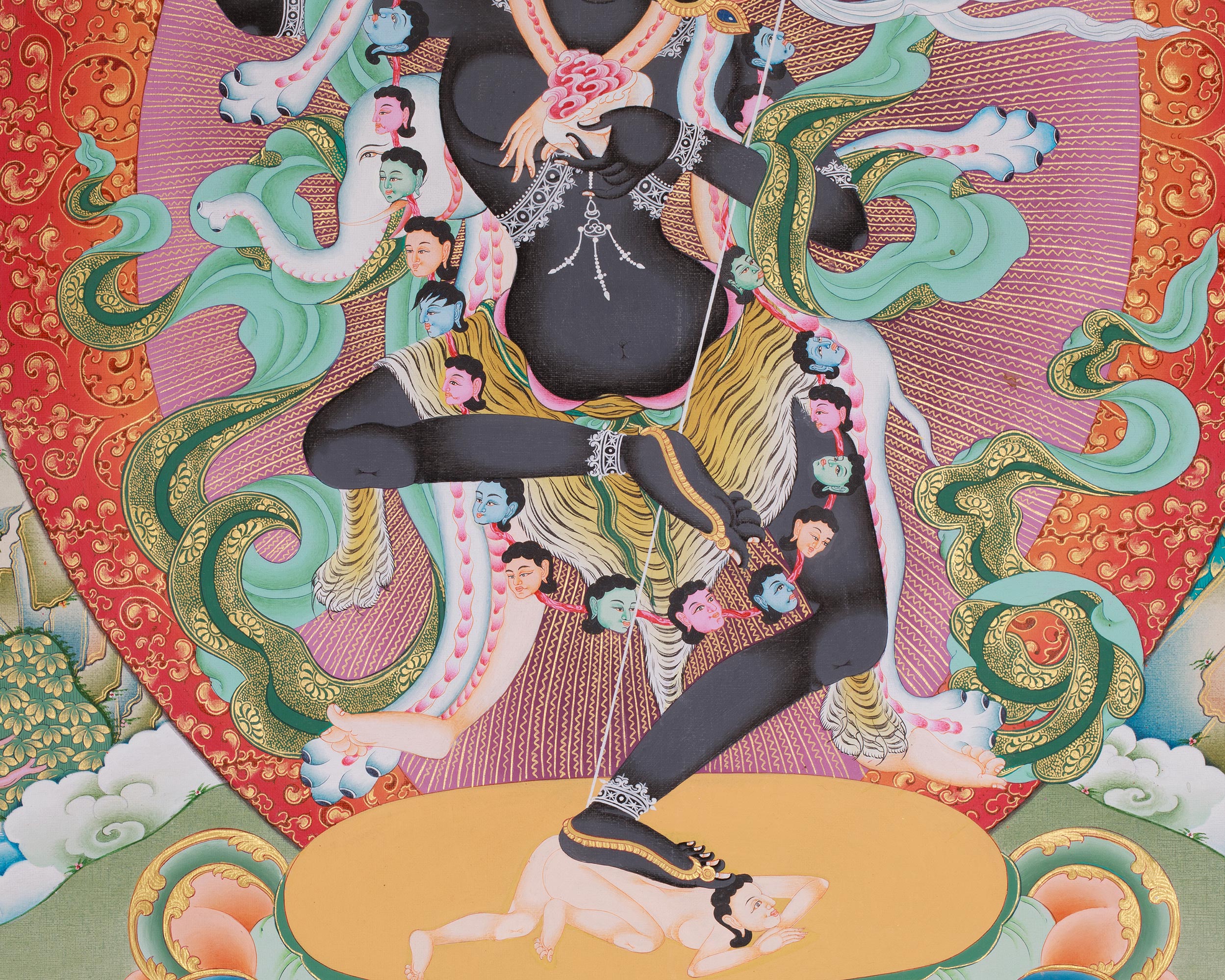 Troma Nagmo Buddhist Thangka | Goddess of Wisdom and Transformation