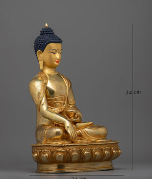 The Sage Shakyamuni Buddha Statue | Radiating Tranquility and Wisdom