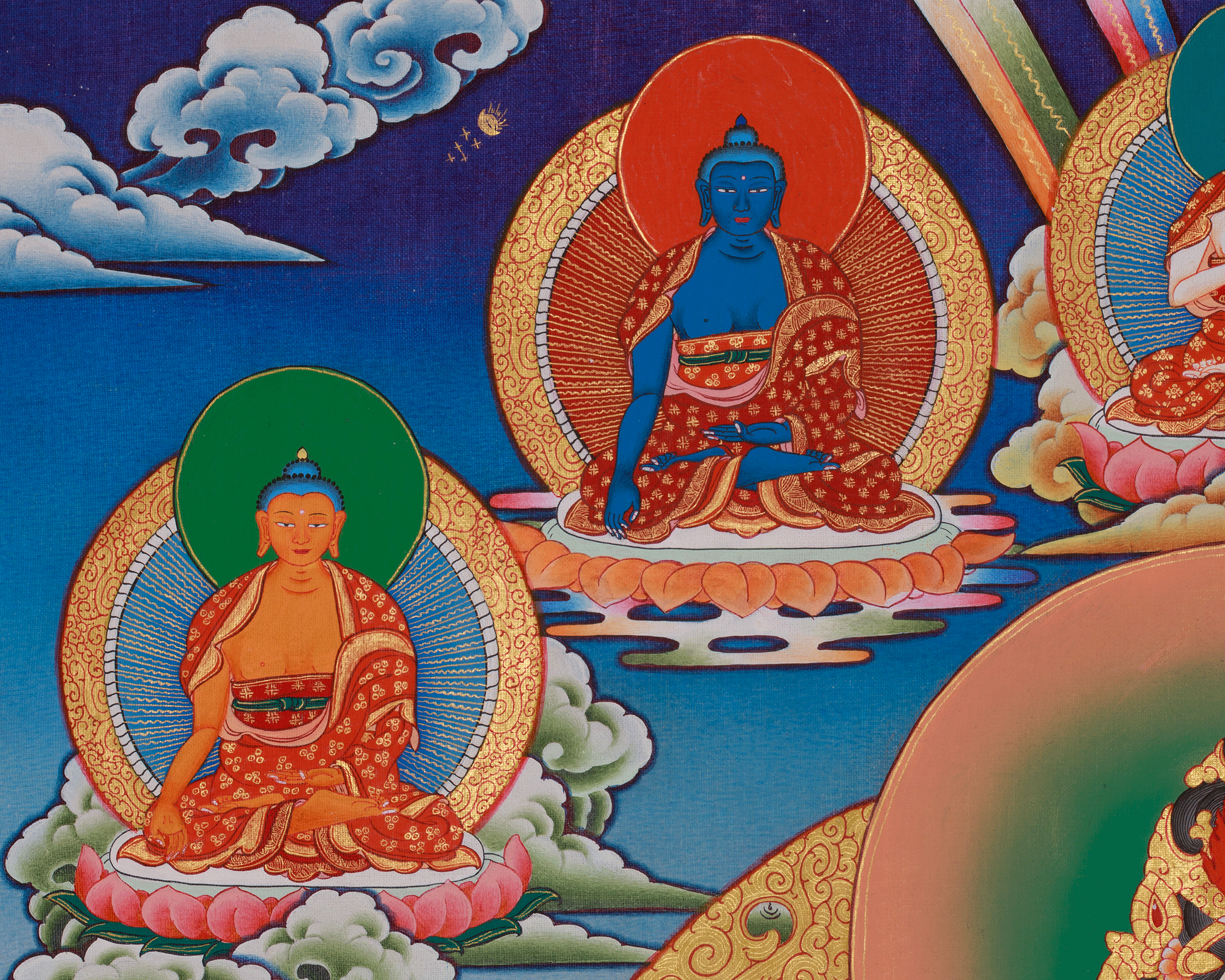 Sacred Thangka of White Tara | Revered Female Buddha In  Vajrayana Buddhism